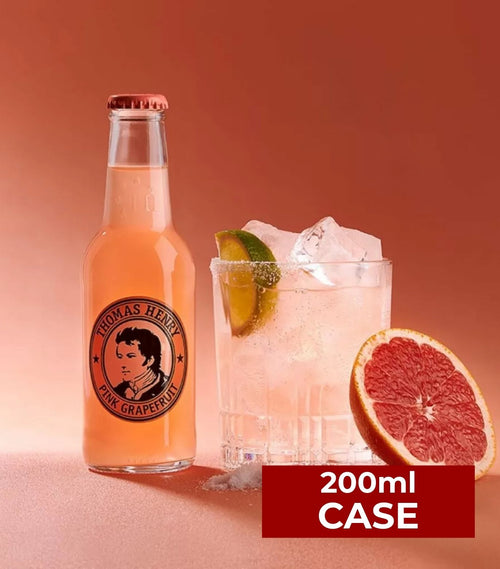 Thomas Henry - CASE - Pink Grapefruit - 200ml (4-Pack)