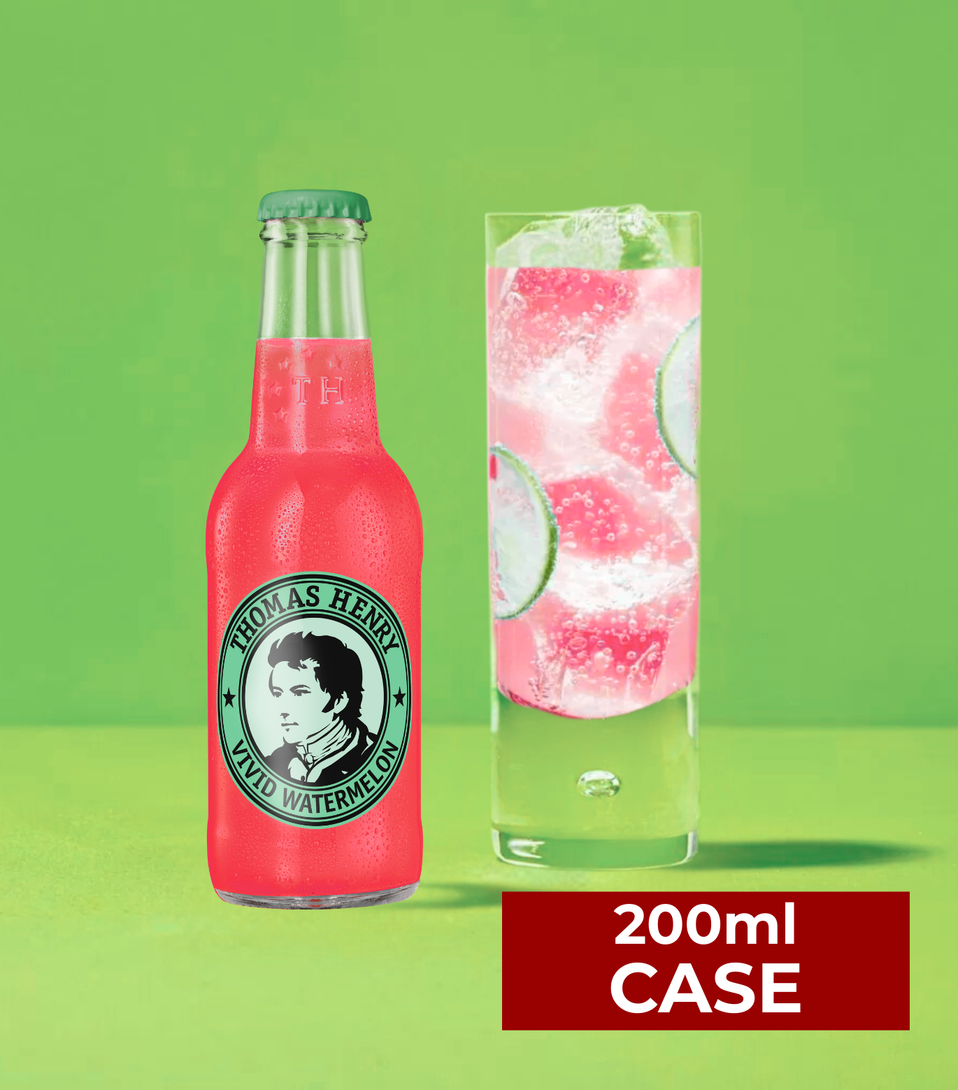 Thomas Henry - CASE - Vivid Watermelon - 200ml